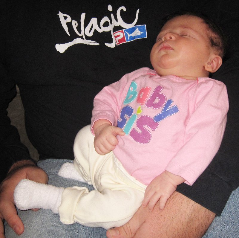 Asleep in Peter's Arms